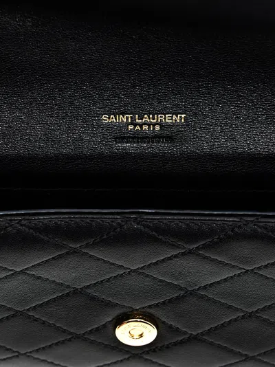 Saint Laurent Sintra Sport Crossbody Bags Black