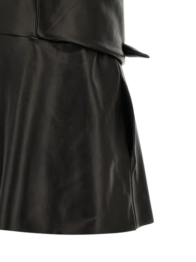 Rick Owens Black Sleeveless Strutter Vest In Black