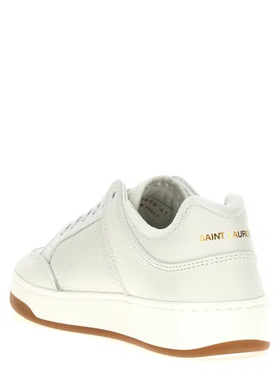 Saint Laurent Sl/61 Sneakers In White