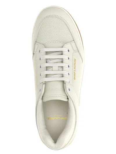 Saint Laurent Sl/61 Sneakers In White