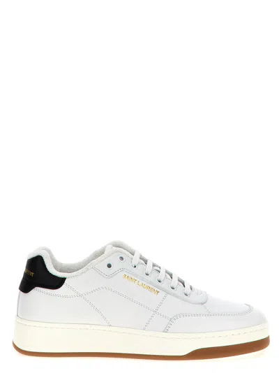 Saint Laurent Sl/61 Low-top Sneakers In White