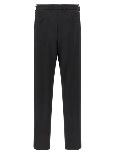 Saint Laurent Black Single Pleat Smoking Pant