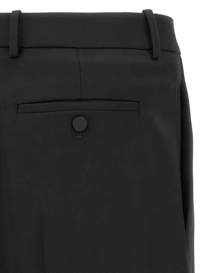 Saint Laurent Black Single Pleat Smoking Pant