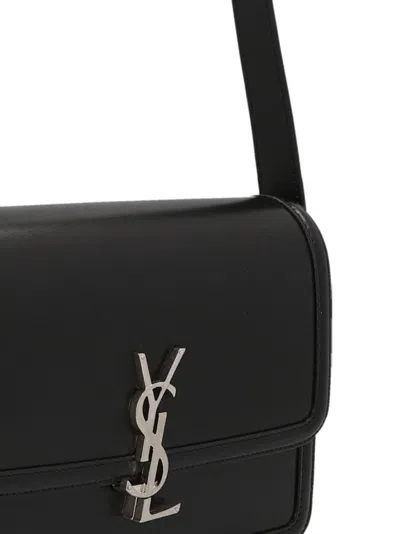 Saint Laurent Solferino Crossbody Bags Black