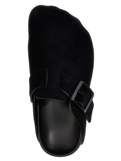Balenciaga Sunday Flat Shoes Black