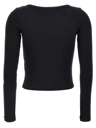 Diesel Black T-ballet-d Long Sleeve T-shirt In Black