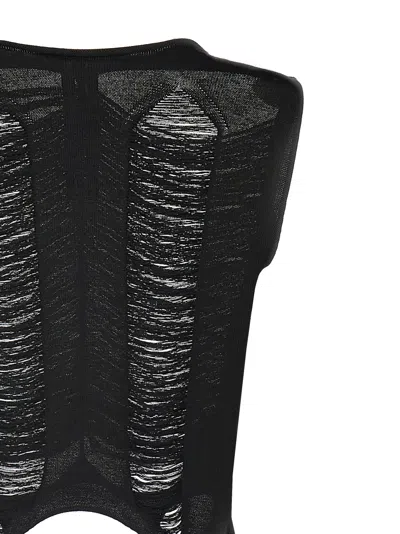 Rick Owens Tanja T Tops Black In Black
