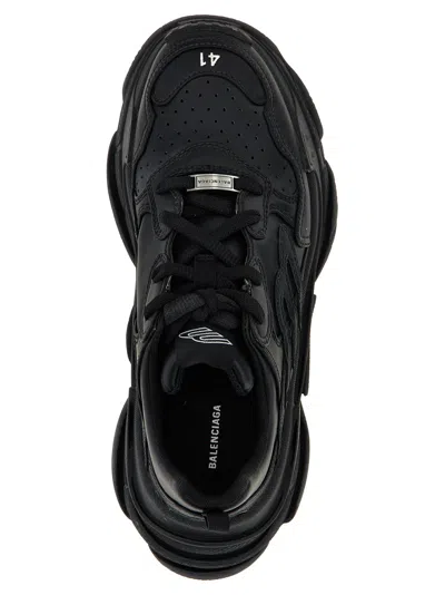 Balenciaga Black Sneaker Triple S Sporty In Black