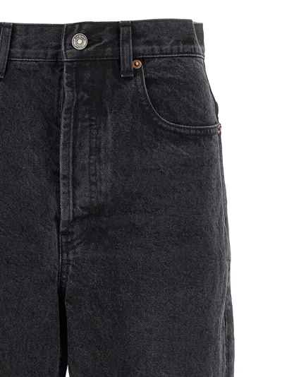 Saint Laurent Carrot-fit Jeans With A Washed Effect