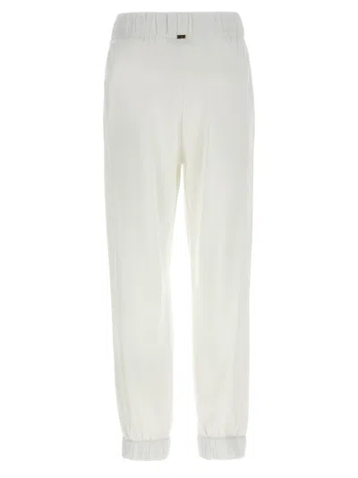 Herno Elastic Waistband Cuffed Hem Side Pockets Trousers