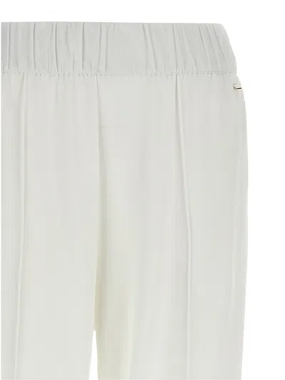 Herno Elastic Waistband Cuffed Hem Side Pockets Trousers