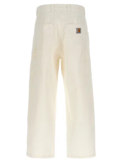 Carhartt Single Knee Pants In White