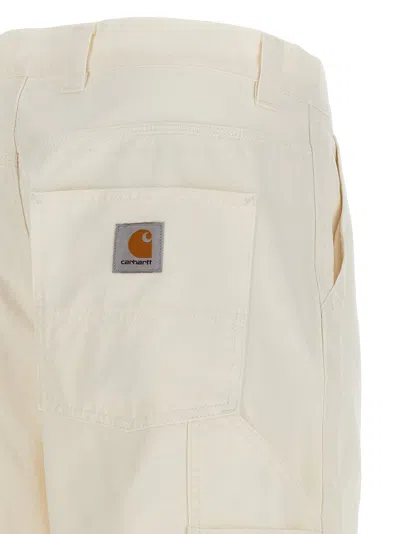 Carhartt Single Knee Pants In White