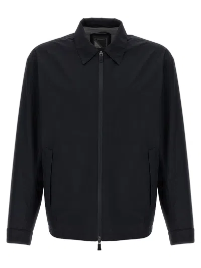 Herno Windproof Jacket Casual Jackets And Parka Black In Black