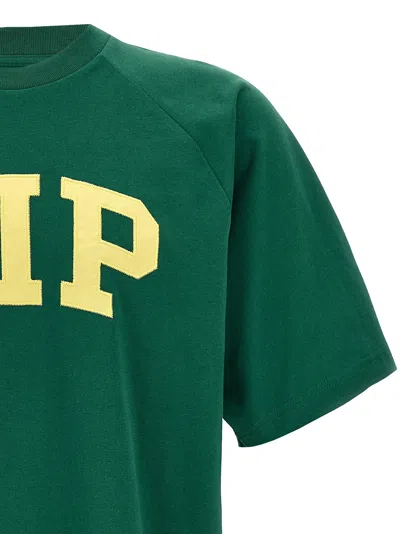 Carhartt Crew Neck Graphic Print Ribbed Collar T-shirt In Green