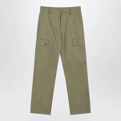 Burberry Men Cappuccino Cotton Cargo Pant In Brown