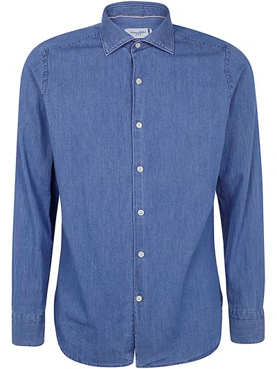 Tintoria Mattei Denim Shirt In Blue