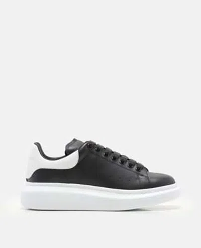 Alexander Mcqueen Larry Leather Sneakers With Logo Detail In Animal Print
