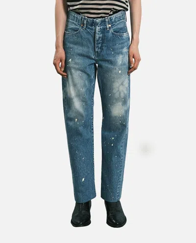 Tanaka Straight Jean Trousers In Blue