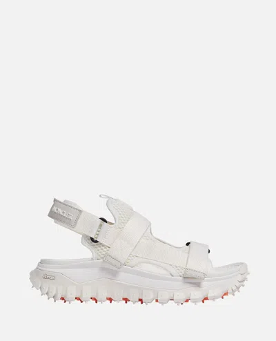 Moncler Trailgrip Vela Sandals In White