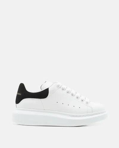Alexander Mcqueen Alexander Mc Queen White And Black Oversized Sneakers In White