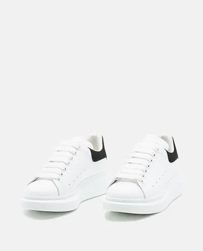 Alexander Mcqueen Alexander Mc Queen White And Black Oversized Sneakers In White