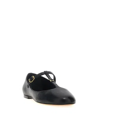 Chloé Burgundy Marcie Ballerina Flats