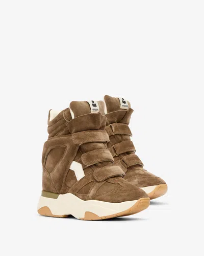 Isabel Marant Balskee Sneakers In Brown