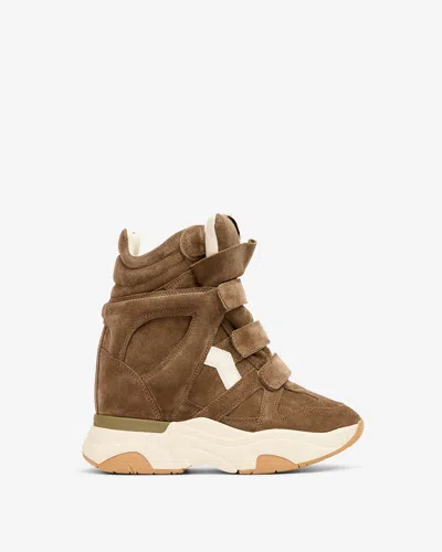 Isabel Marant Balskee Sneakers In Brown