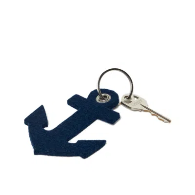 Graf & Lantz Merino Wool Anchor Key Fob—final Sale
