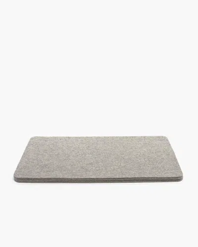Graf & Lantz Merino Wool Rectangle Placemat - 4 Pack