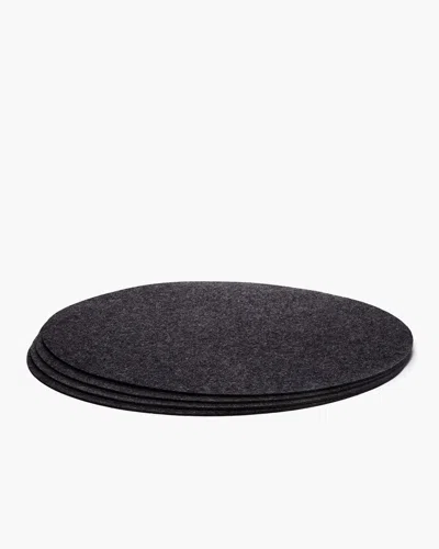 Graf & Lantz Merino Wool Oval Placemat - 4 Pack