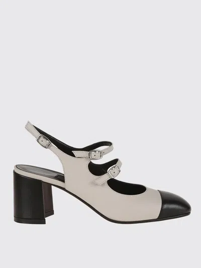 Carel Paris T-strap Mary Jane Square Heel Pumps In Multi