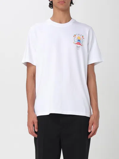 Casablanca Casa Way Mountain Printed T-shirt In White