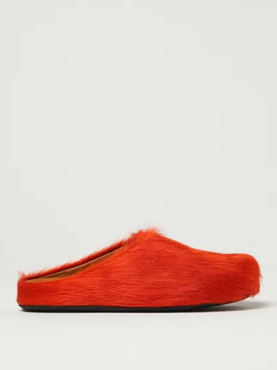 Marni Fussbett Sabot In Orange