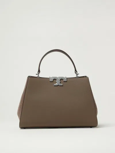 Tory Burch Mini Eleanor Pebbled Leather Shoulder Bag In Brown