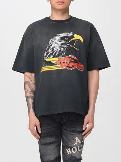 Amiri Graphic Crew Neck T-shirt In Black