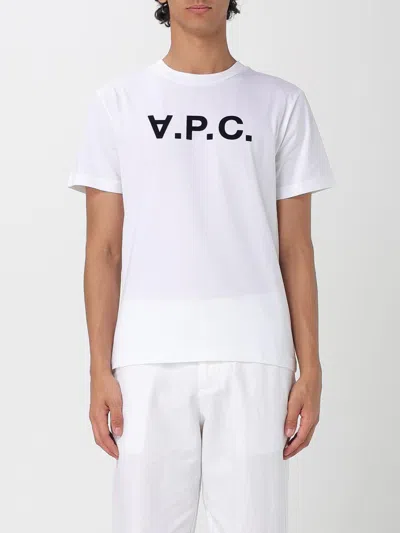 Apc T-shirt A. P.c. Men Color White In White