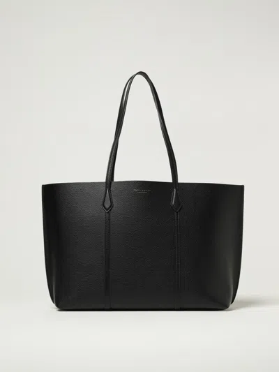 Tory Burch "perry" Shopping Bag In Black