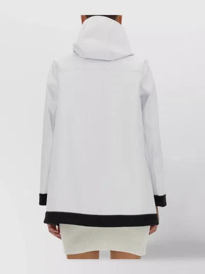 Fay Threehook Parka In Gray