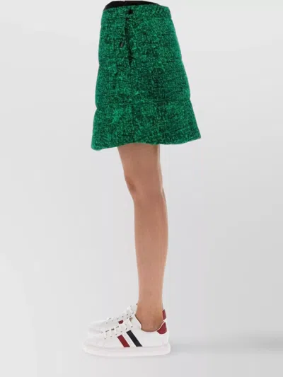 Moncler Genius Print Skirt 1 Moncler Jw Anderson In Green