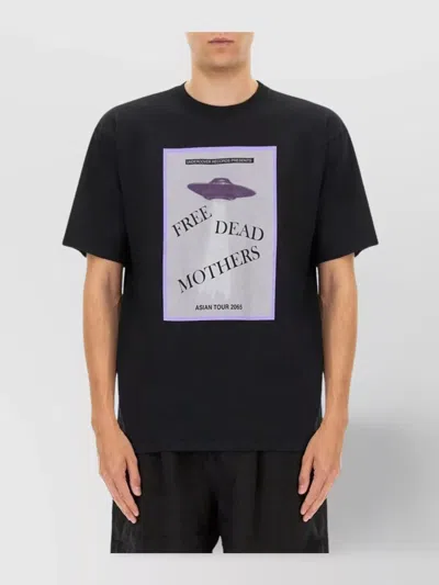 Undercover T-shirt With Print In Black