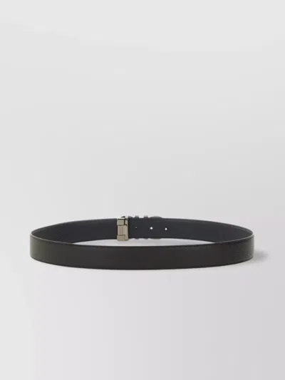 Ferragamo Double Adjustment In Black