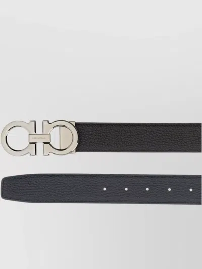 Ferragamo Double Adjustment In Black