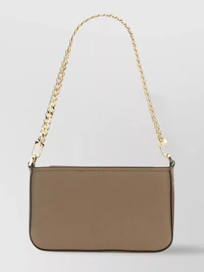 Michael Kors Bryant Small Convertible Clutch Bag In Brown