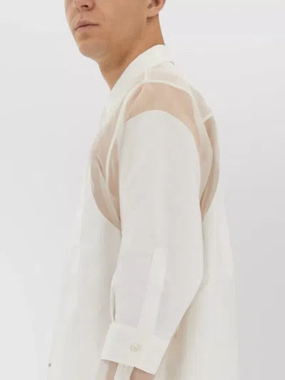 Jean Paul Gaultier Button-front Shirt In White