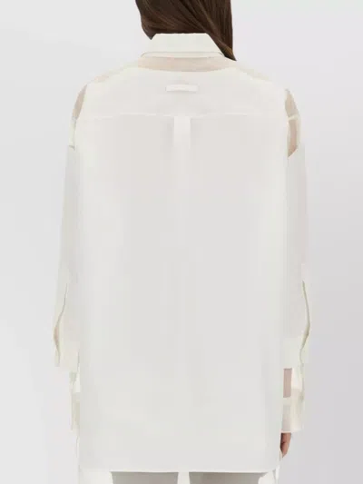 Jean Paul Gaultier Button-front Shirt In White