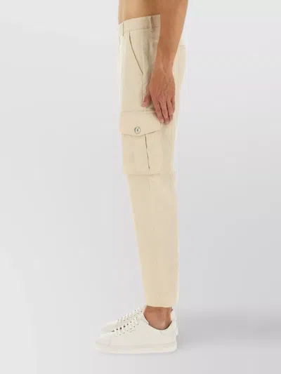 Balmain Cargo Cotton Pants Pockets