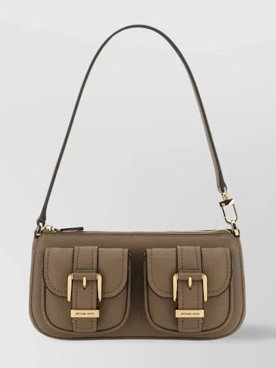 Michael Kors Zoe Small Clutch Bag In Brown