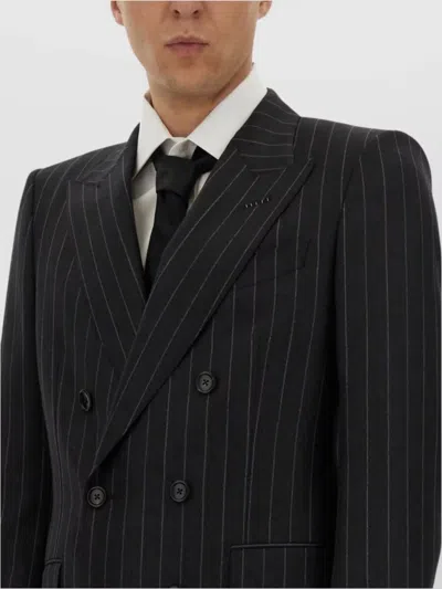 Tom Ford Master Twill Shelton Evening Tuxedo Suit In Black